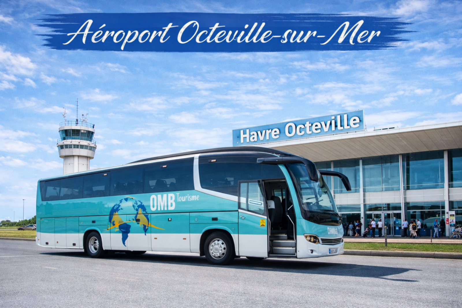 Autocar OMB Tourisme Octeville Aéroport
