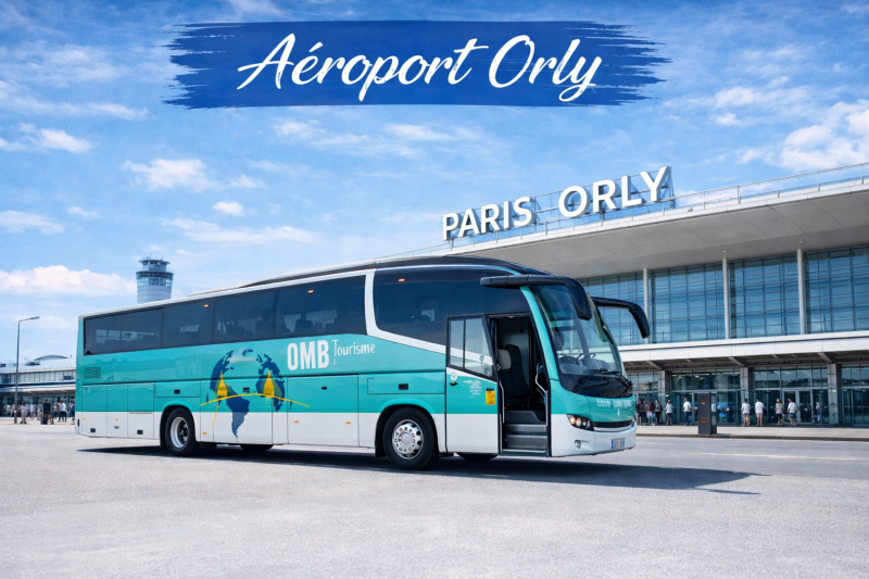 Transfert en autocar OMB Toursime ORLY 