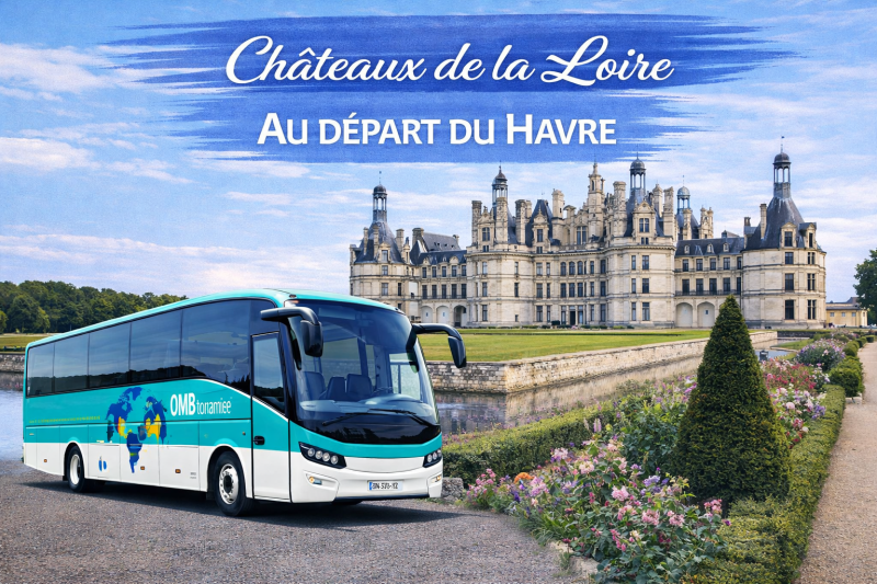 Tour en bus vers Chambord