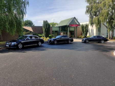 Les véhicules à votre disposition : nos berlines Mercedes