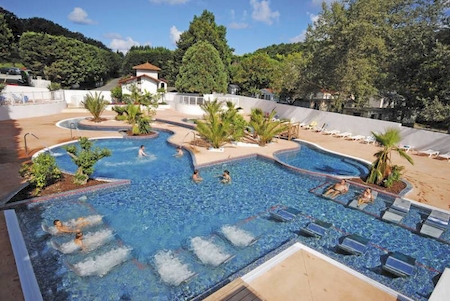 SEJOUR AU SOLEIL PRES DE BIARRITZ EN CAMPING 5 ETOILES LE RUISSEAU